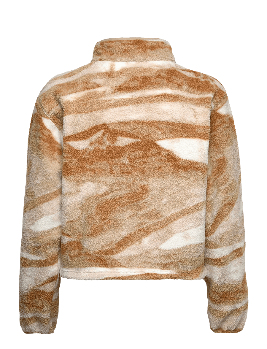 Columbia Sportswear - Helvetia II Printed Cropped Half Snap - oberteile - sea salt, summits - 1