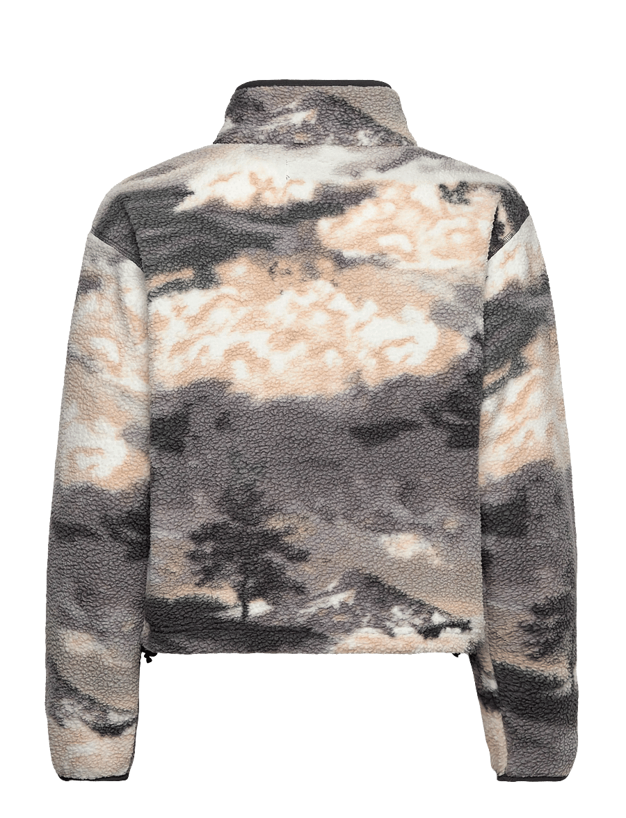 Columbia Sportswear - Helvetia II Printed Cropped Half Snap - oberteile - shark, dreaming - 1