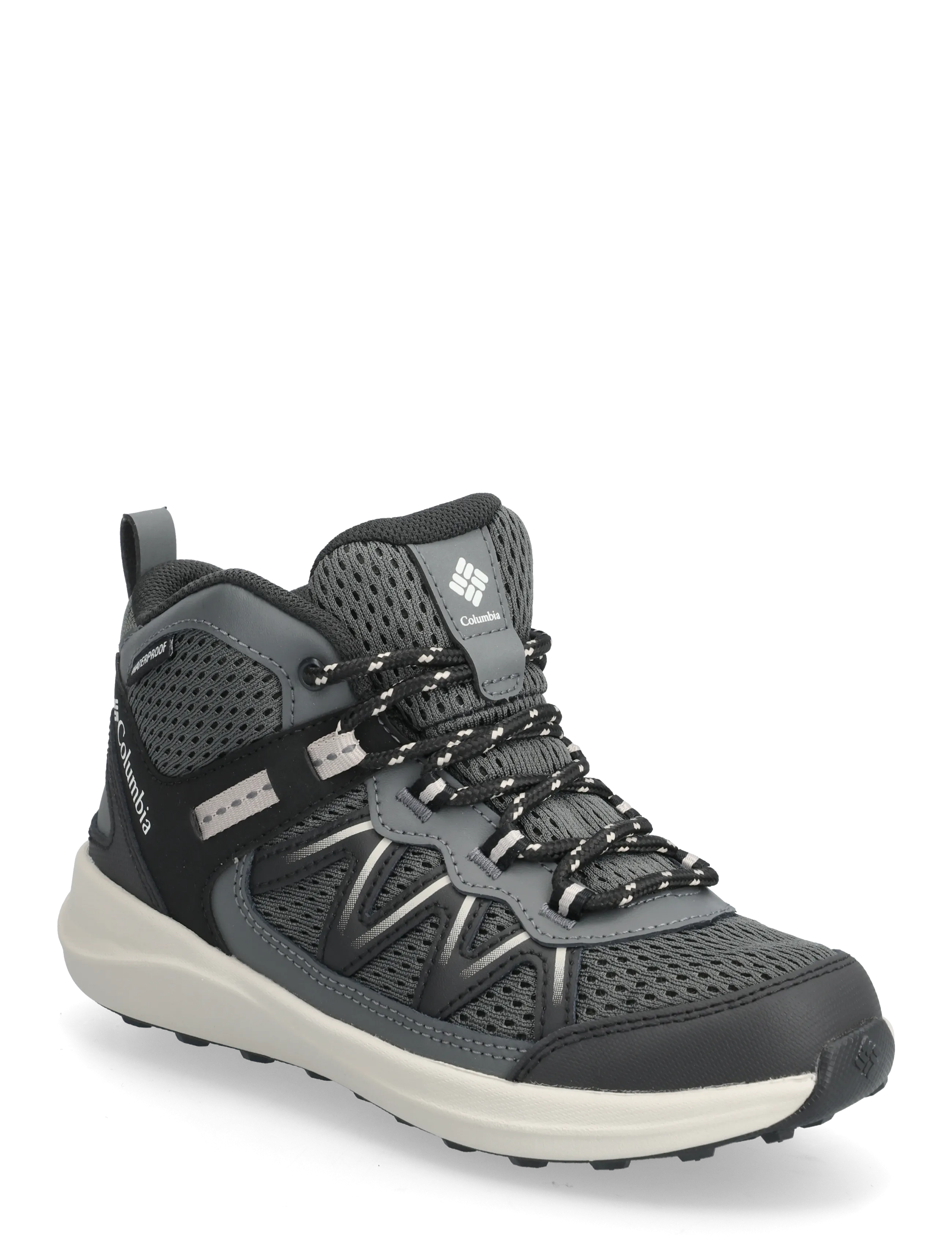 Columbia Sportswear YOUTH PEAKFREAK RUSH MID WATERPROOF - Høje sneakers - BLACK, GRILL / black