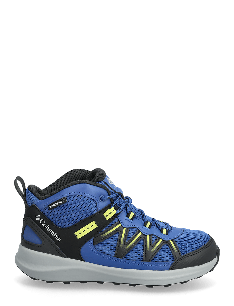 Columbia Sportswear - YOUTH PEAKFREAK RUSH MID WATERPROOF - pārgājienu/pastaigu apavi - mountain blue, voltage - 1