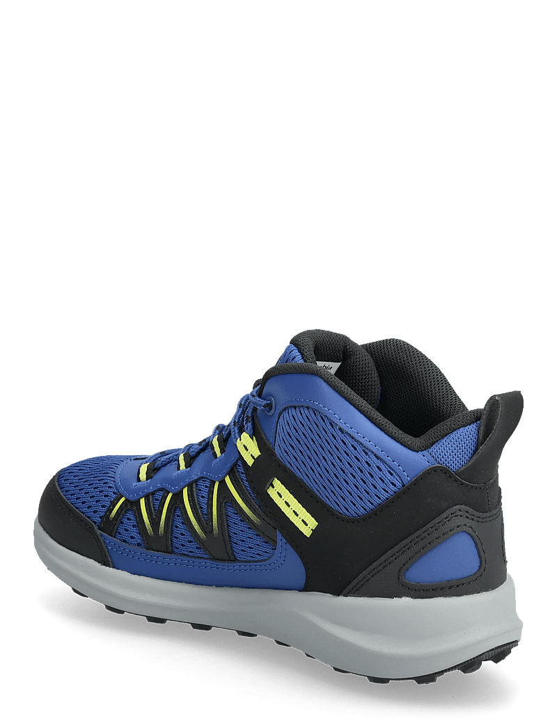 Columbia Sportswear - YOUTH PEAKFREAK RUSH MID WATERPROOF - pārgājienu/pastaigu apavi - mountain blue, voltage - 2