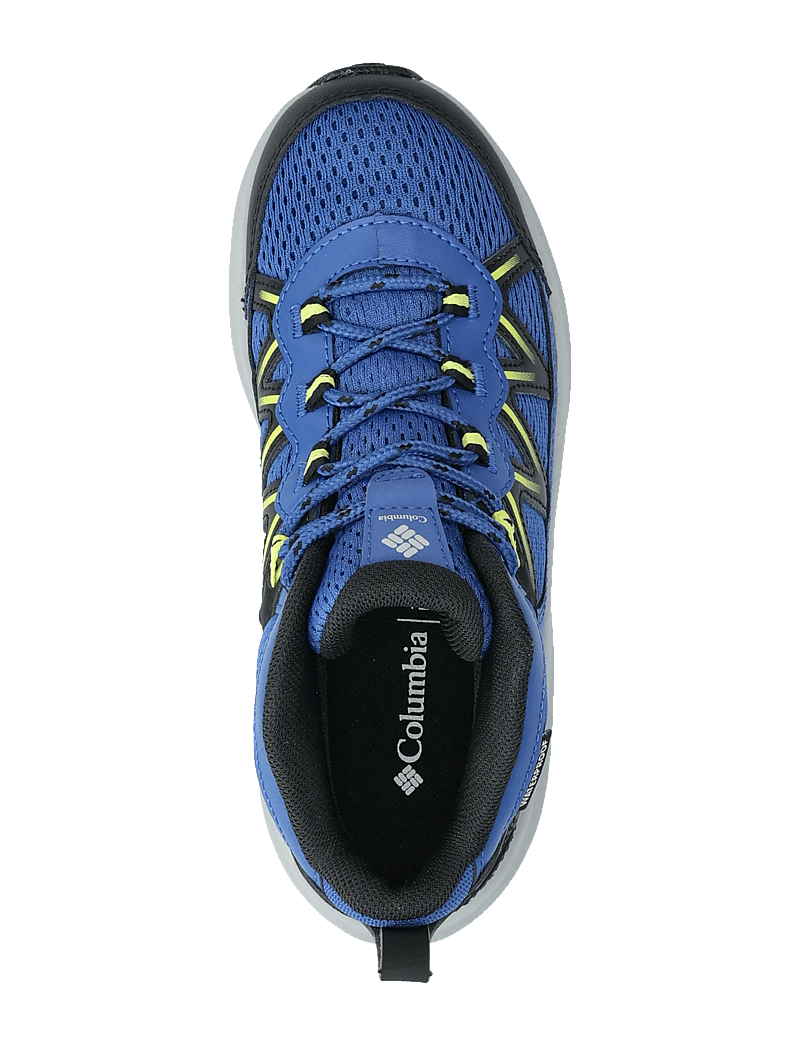 Columbia Sportswear - YOUTH PEAKFREAK RUSH MID WATERPROOF - pārgājienu/pastaigu apavi - mountain blue, voltage - 3