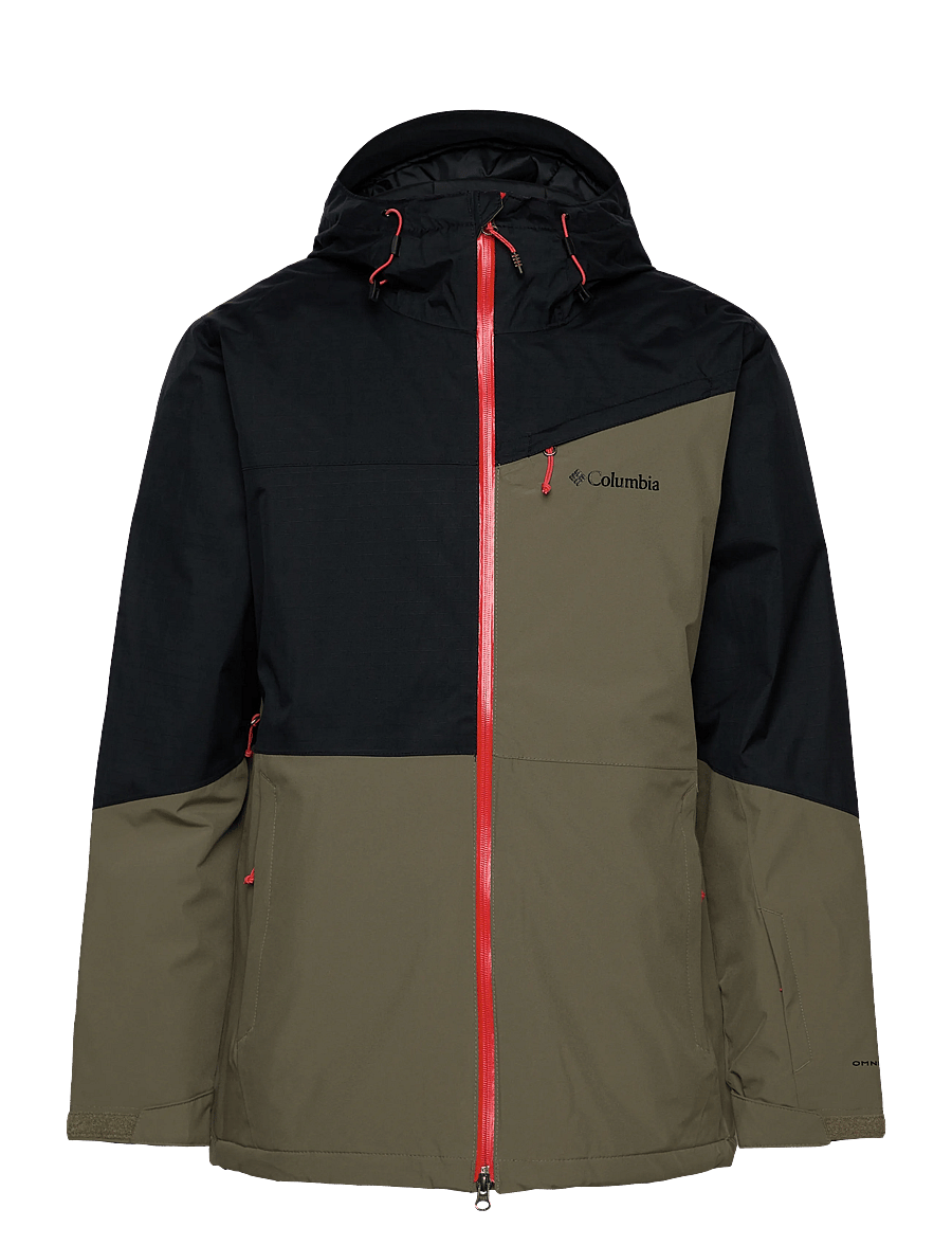 Columbia Sportswear - Iceberg Point II Jacket - skijakker - stone green, black - 0