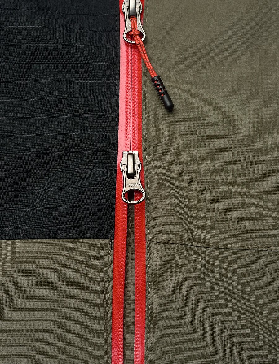 Columbia Sportswear - Iceberg Point II Jacket - skijakker - stone green, black - 4