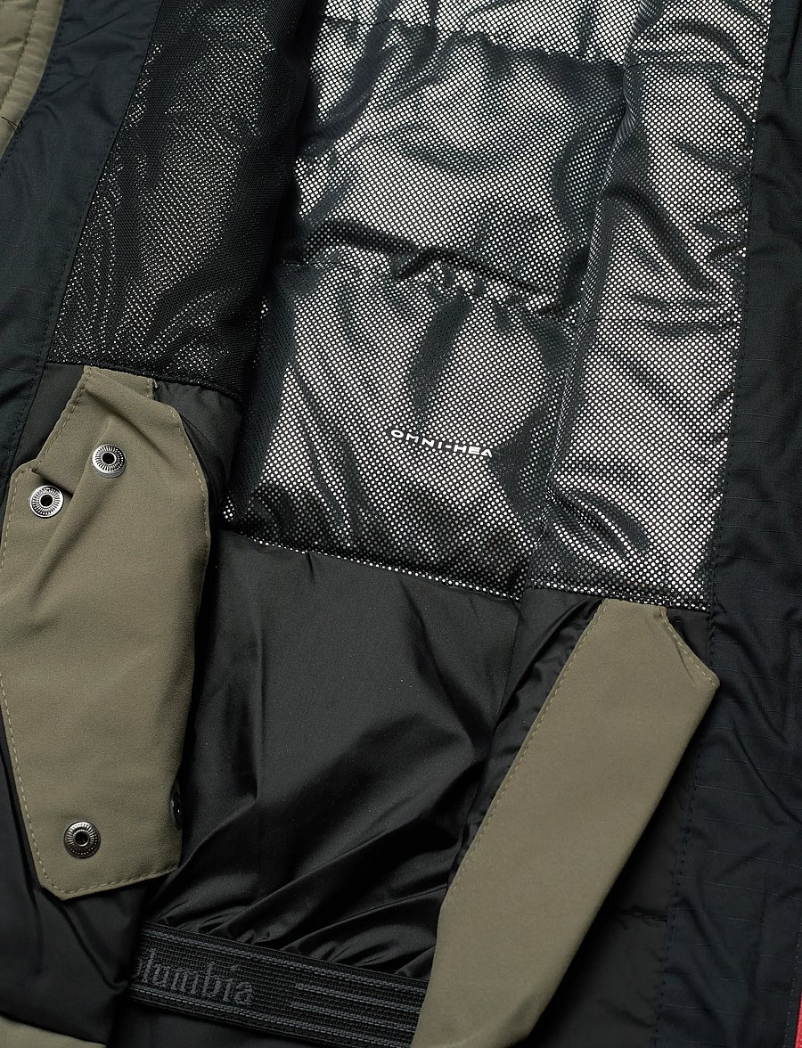 Columbia Sportswear - Iceberg Point II Jacket - skijakker - stone green, black - 5