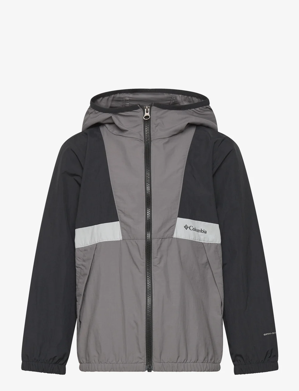 Columbia Sportswear - Spire Valley Windbreaker - outdoor - black, city grey, columbia grey - 0