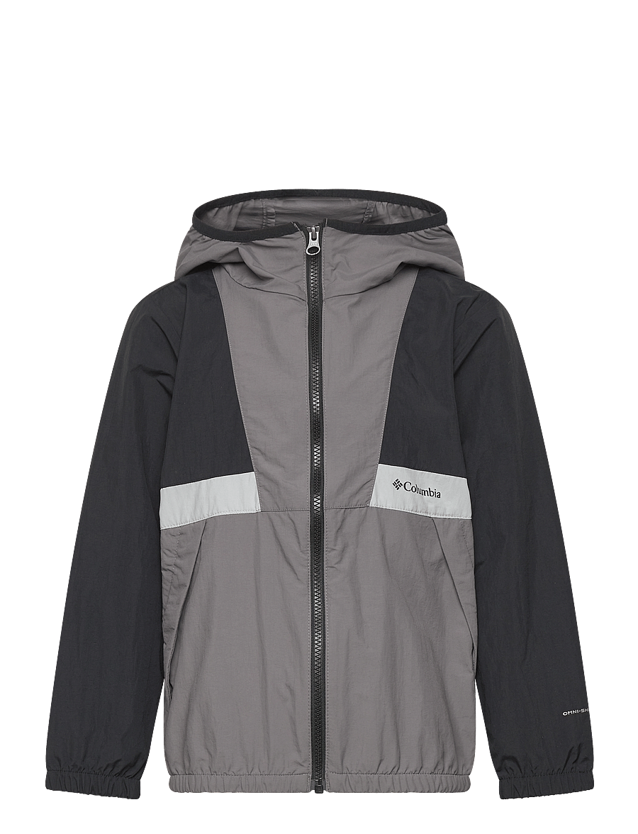 Columbia Sportswear - Spire Valley Windbreaker - yttertøy - black, city grey, columbia grey - 0