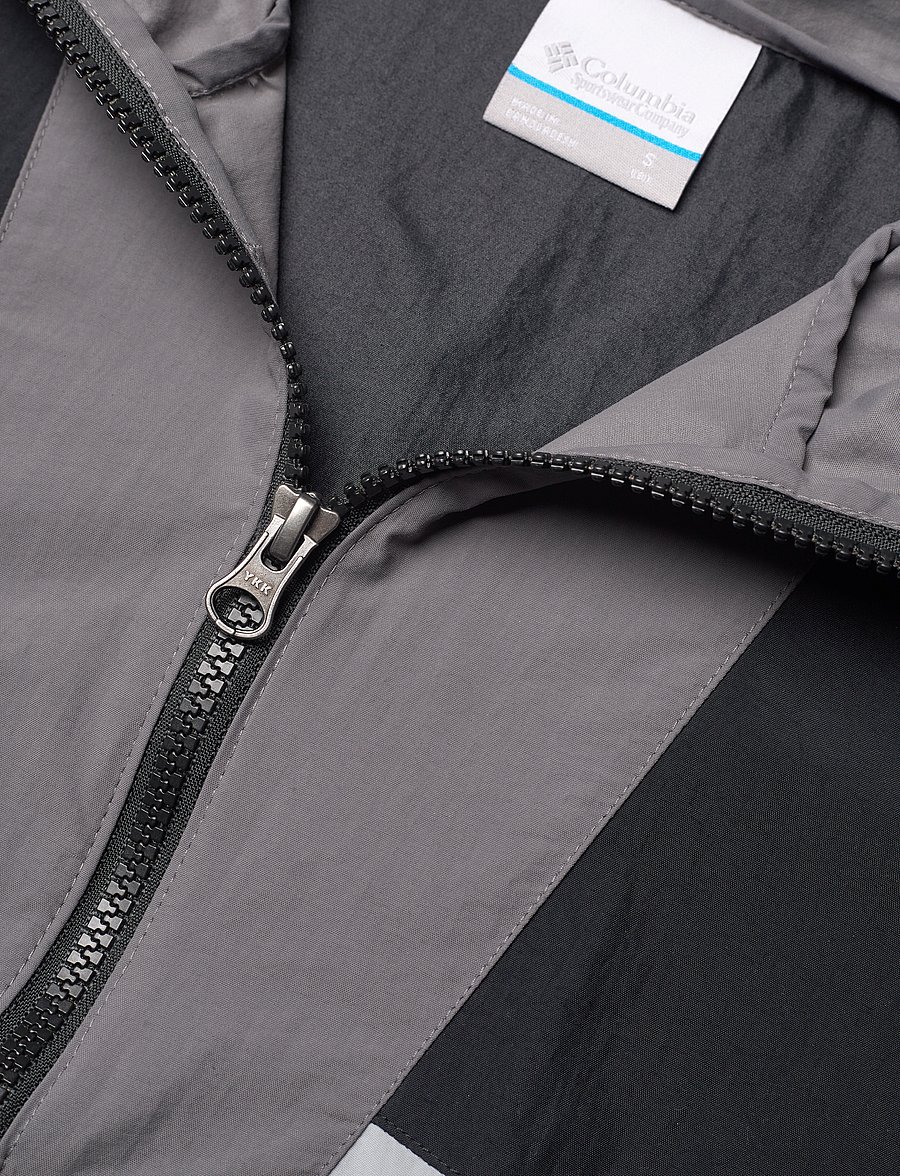 Columbia Sportswear - Spire Valley Windbreaker - yttertøy - black, city grey, columbia grey - 2