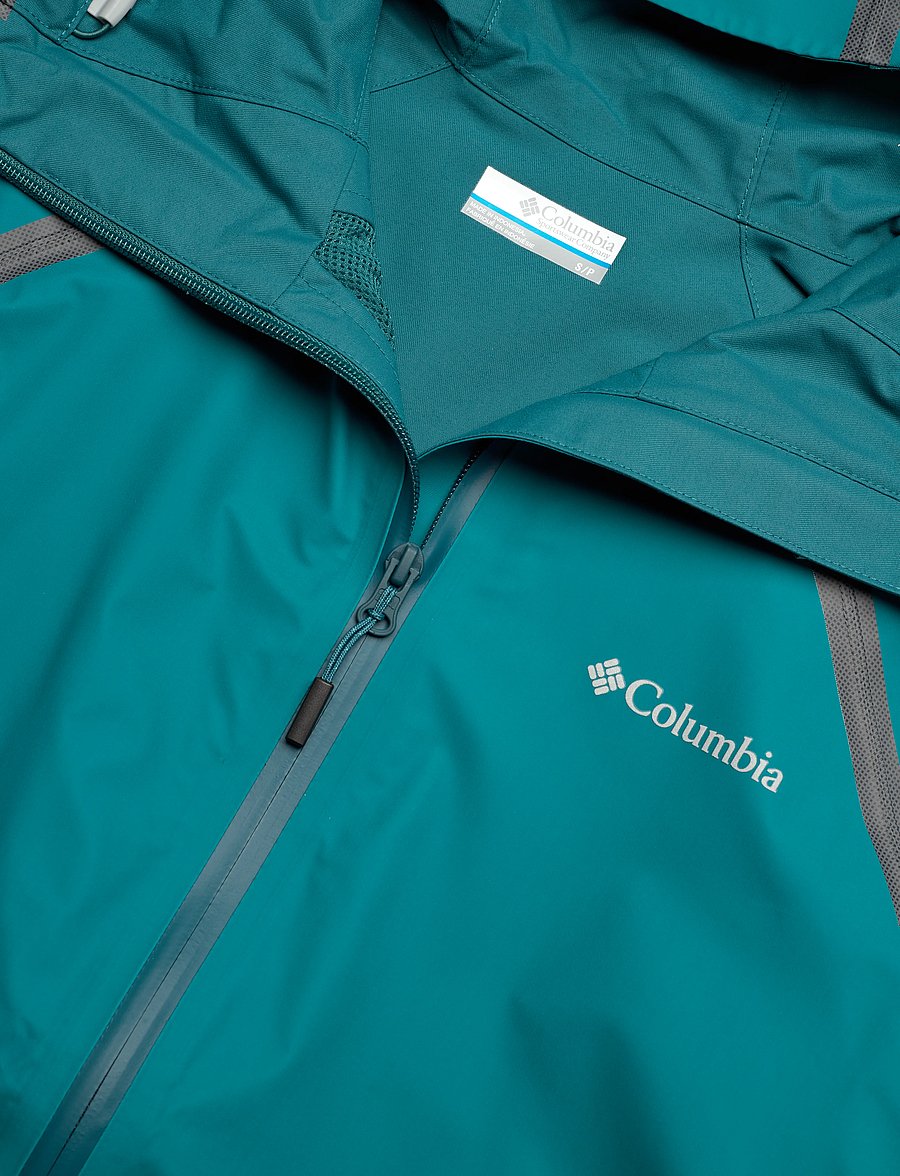 Columbia Sportswear - Reign No Shine Jacket - friluftsjackor - river blue - 2