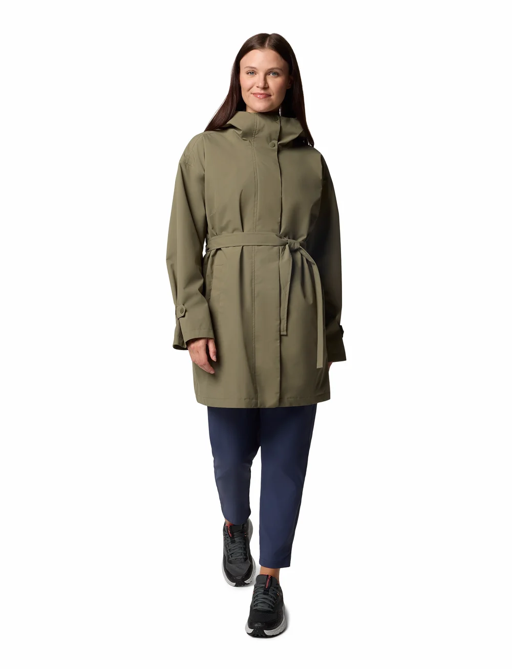 Columbia Sportswear - Here And There III Trench Jacket - friluftsjakker - stone green - 0