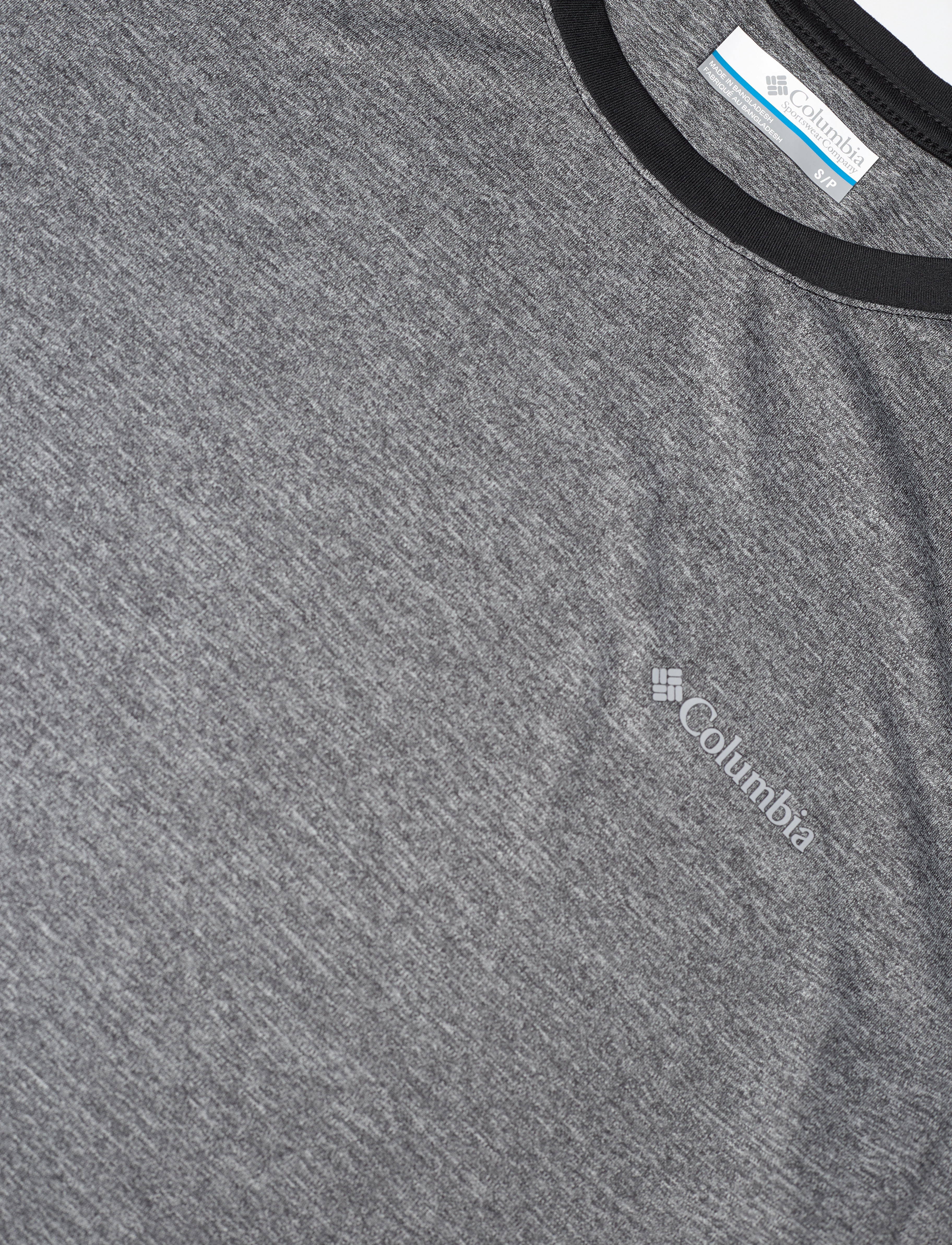 Columbia Sportswear - BlueVista Hill SS Crew - t-shirts - black heather - 2