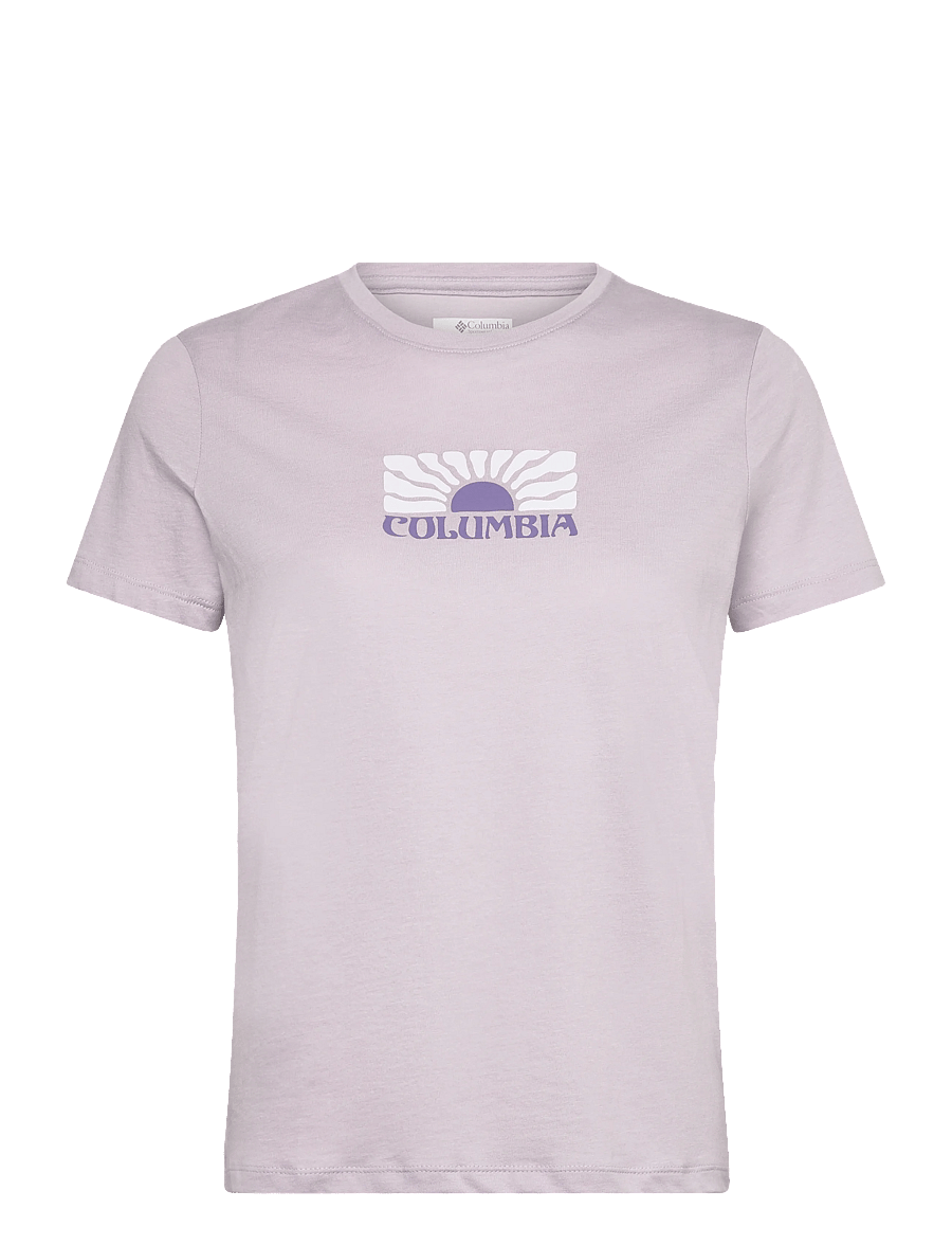 Columbia Sportswear - Ruby Springs Graphic Fitted SS - t-shirts - lavender pearl, brandrise - 0