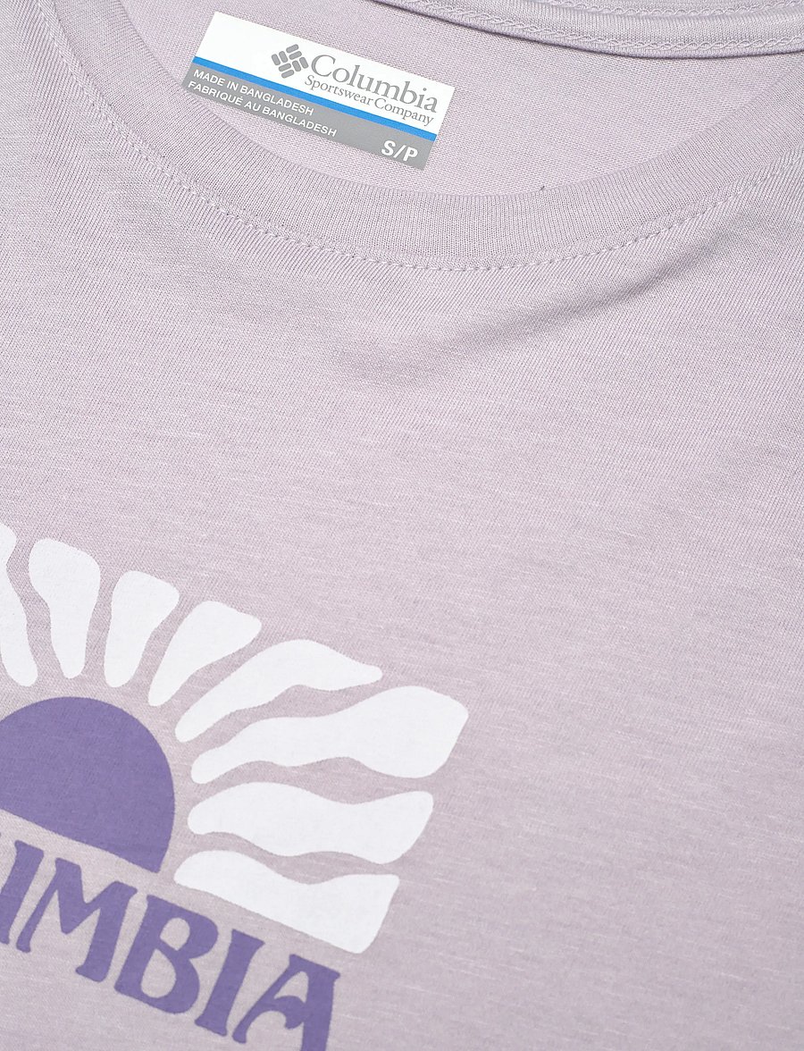Columbia Sportswear - Ruby Springs Graphic Fitted SS - t-shirts - lavender pearl, brandrise - 2