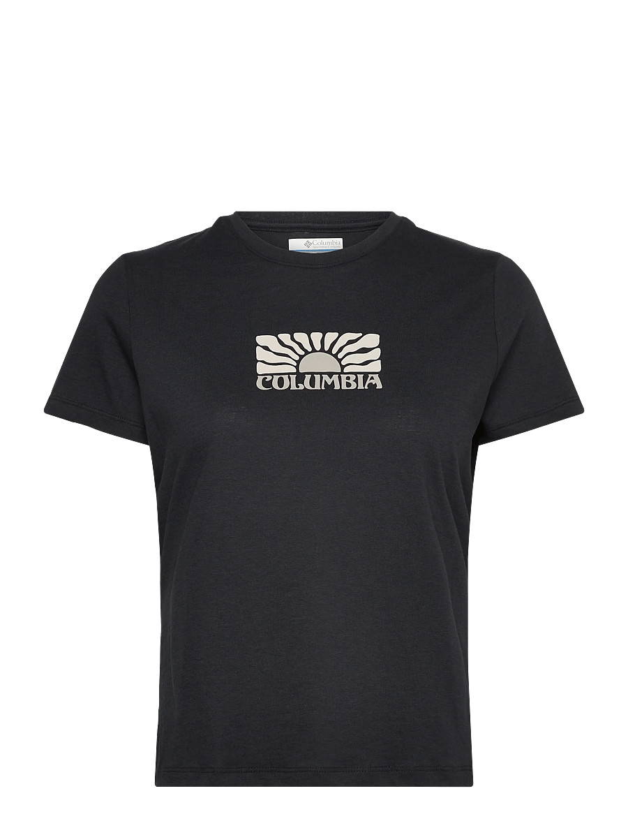 Columbia Sportswear - Ruby Springs Graphic Fitted SS - t-shirts - black, brandrise - 0