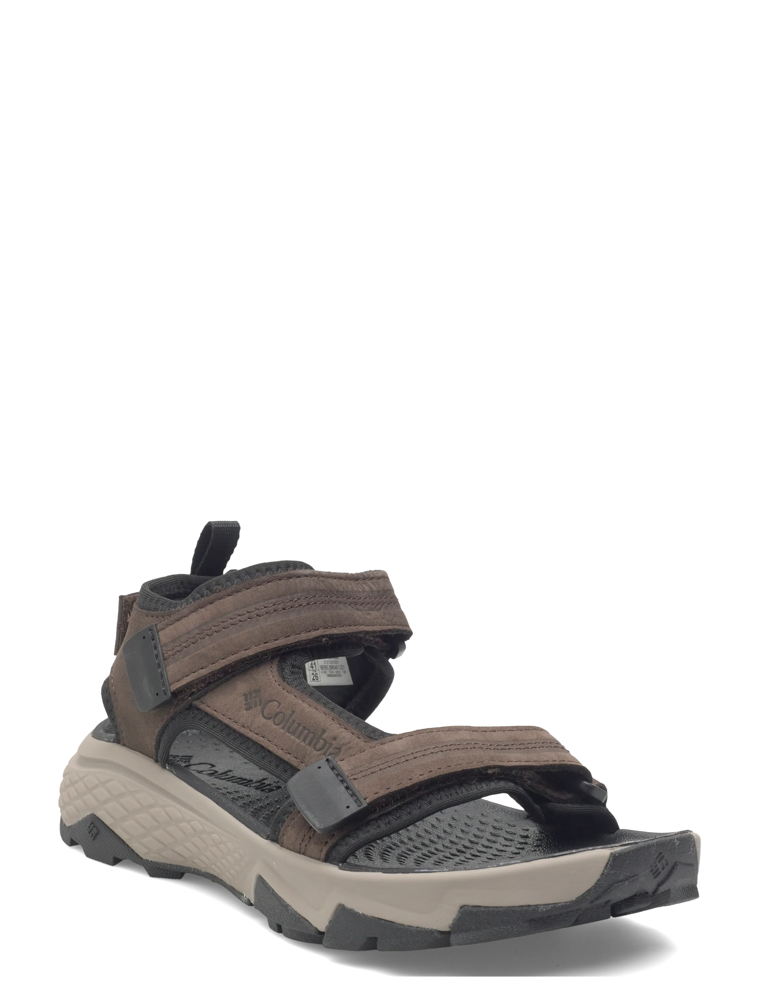 Columbia Sportswear PEAKFREAK RUSH SANDAL LEA - Skor - CORDOVAN, PEBBLE / brown