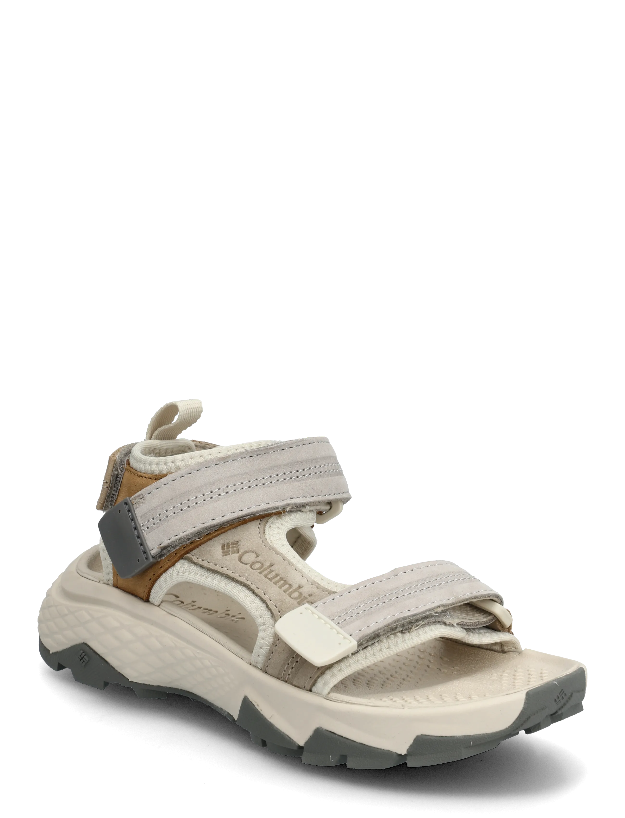 Columbia Sportswear PEAKFREAK RUSH SANDAL LEA - Vandringssandaler - DARK STONE, QUARRY / beige
