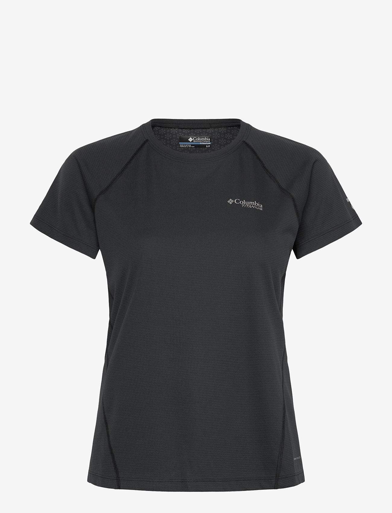 Columbia Sportswear - Cirque River Pro SS Crew - t-shirts - black - 0