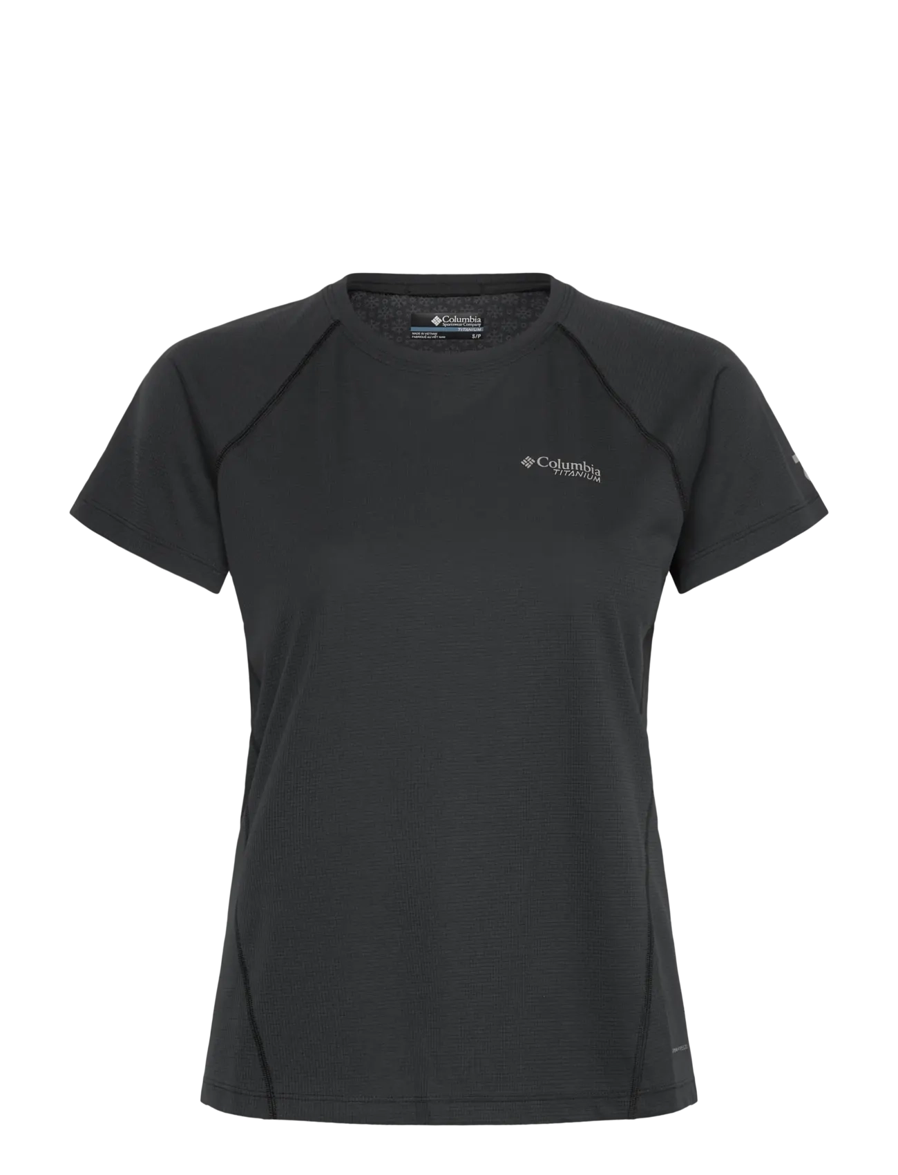 Columbia Sportswear Cirque River Pro SS Crew - Tøj - BLACK / black