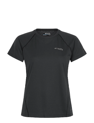 Columbia Sportswear Cirque River Pro SS Crew - Alussärgid - BLACK / black
