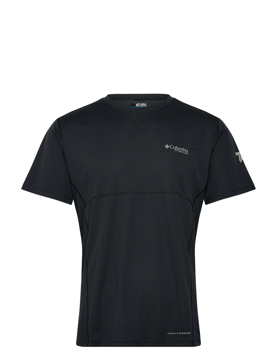 Columbia Sportswear - Cirque River Pro SS Graphic Crew - topit & t-paidat - black - 0