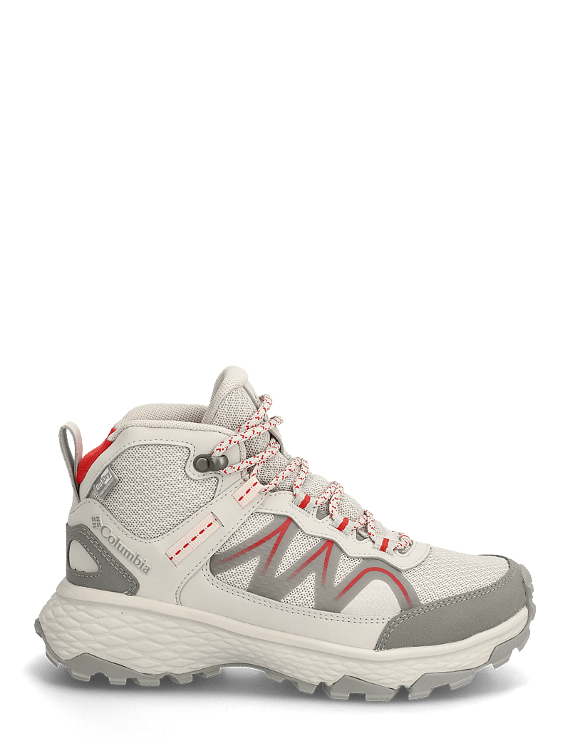 Columbia Sportswear - PEAKFREAK RUSH MID OUTDRY - vandringsskor - cloud grey, poppy red - 1