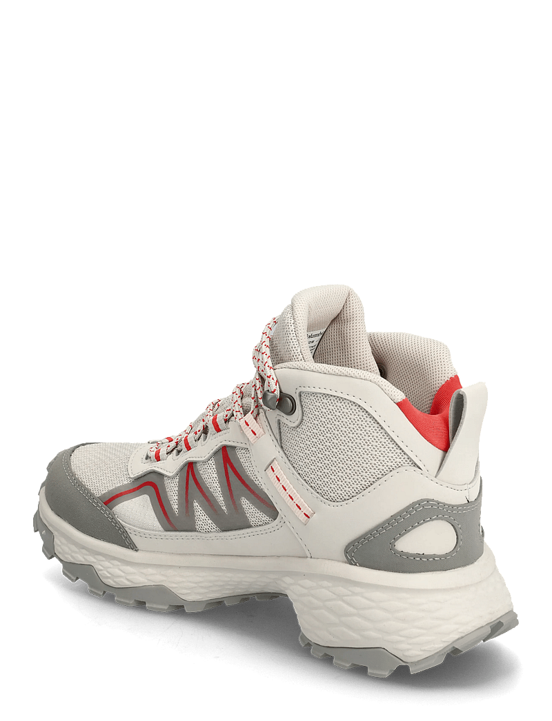Columbia Sportswear - PEAKFREAK RUSH MID OUTDRY - vandringsskor - cloud grey, poppy red - 2