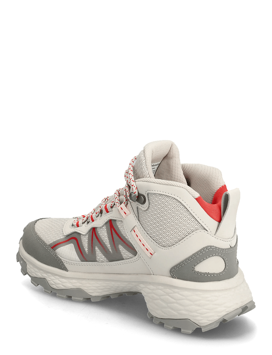 Columbia Sportswear - PEAKFREAK RUSH MID OUTDRY - vandringsskor - cloud grey, poppy red - 2