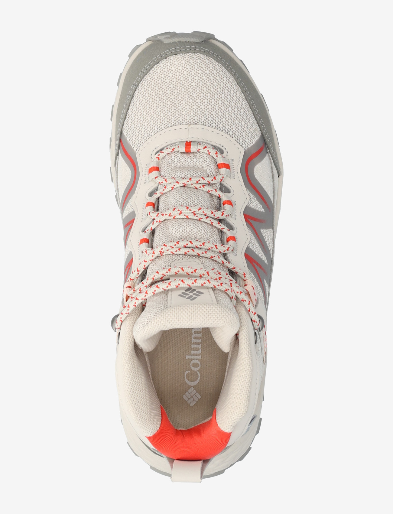 Columbia Sportswear - PEAKFREAK RUSH MID OUTDRY - vandringsskor - cloud grey, poppy red - 3