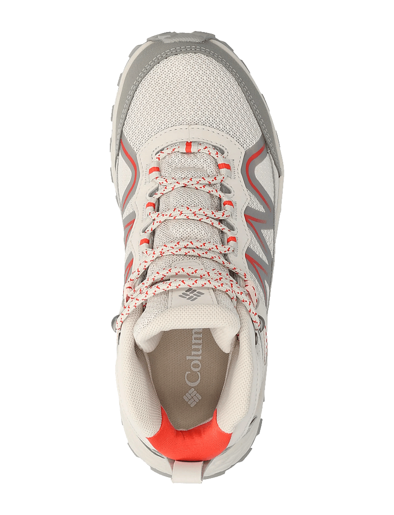 Columbia Sportswear - PEAKFREAK RUSH MID OUTDRY - vandringsskor - cloud grey, poppy red - 3