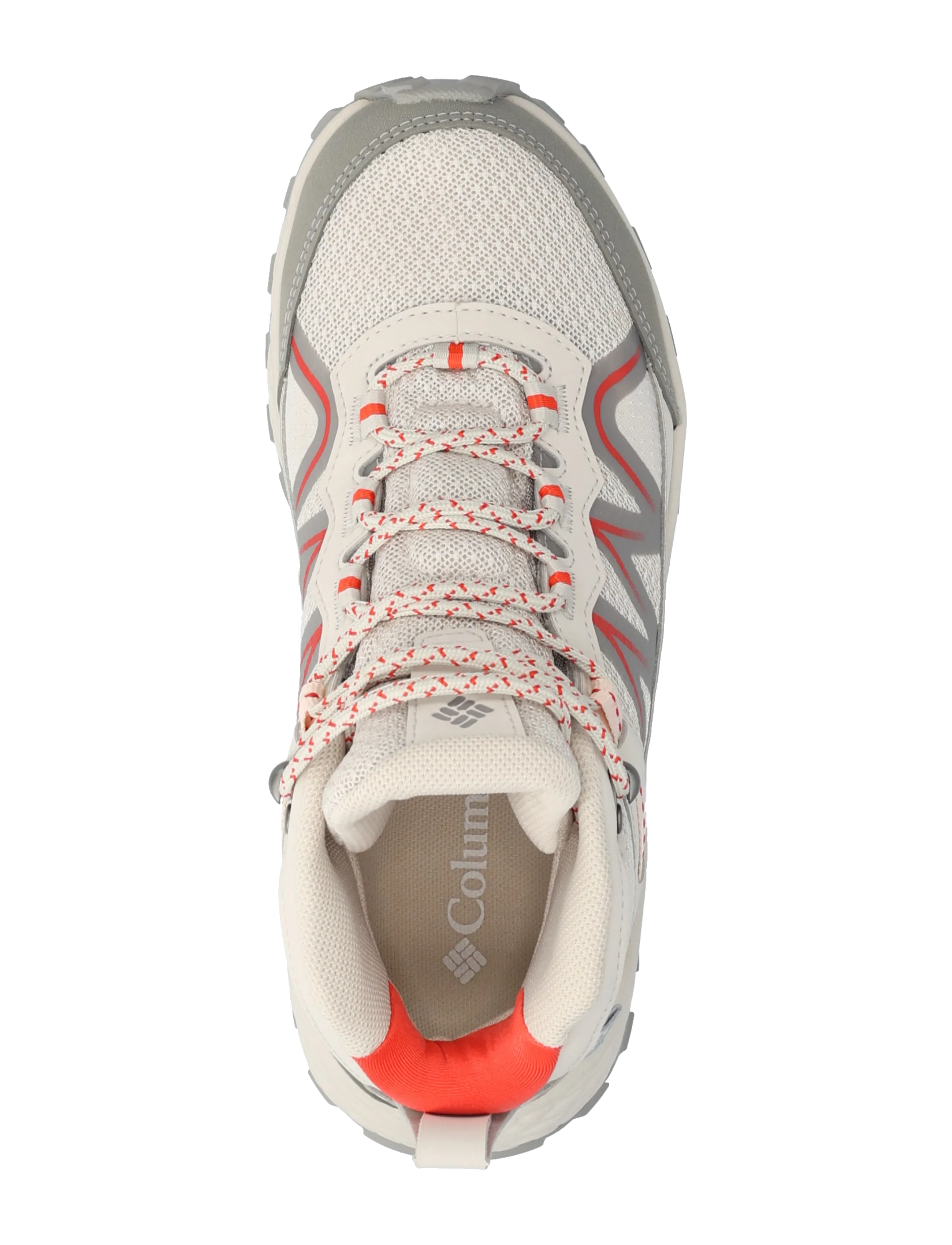Columbia Sportswear - PEAKFREAK RUSH MID OUTDRY - vandringsskor - cloud grey, poppy red - 3
