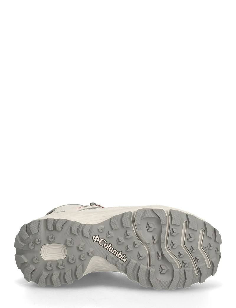 Columbia Sportswear - PEAKFREAK RUSH MID OUTDRY - vandringsskor - cloud grey, poppy red - 4