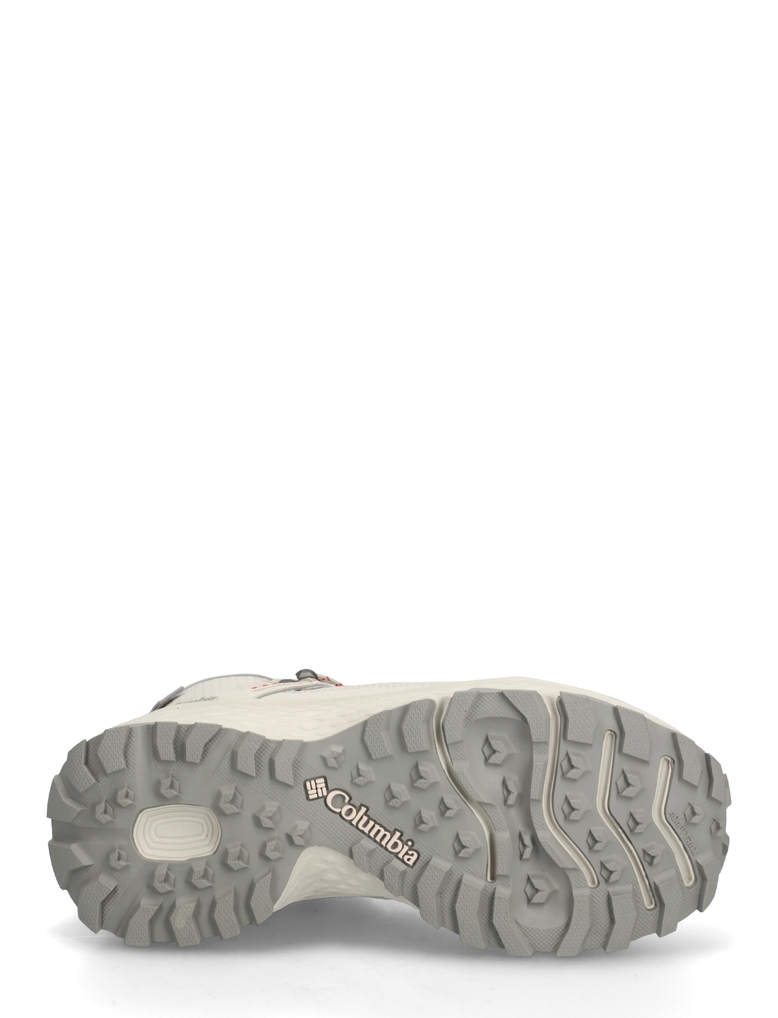Columbia Sportswear - PEAKFREAK RUSH MID OUTDRY - vandringsskor - cloud grey, poppy red - 4