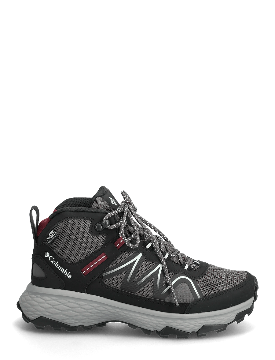 Columbia Sportswear - PEAKFREAK RUSH MID OUTDRY - vandringsskor - dark grey, deep madeira - 1
