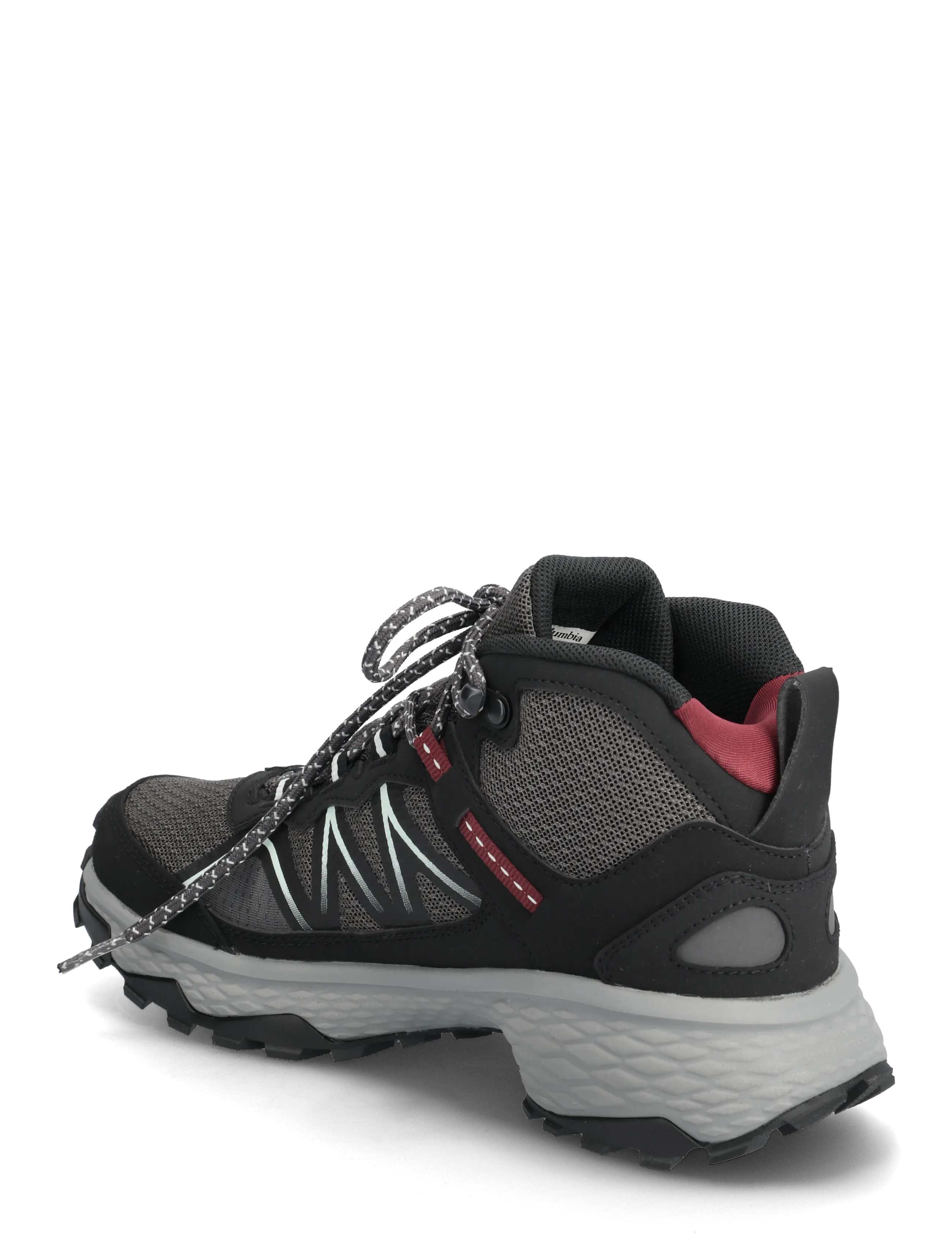 Columbia Sportswear - PEAKFREAK RUSH MID OUTDRY - vandringsskor - dark grey, deep madeira - 2