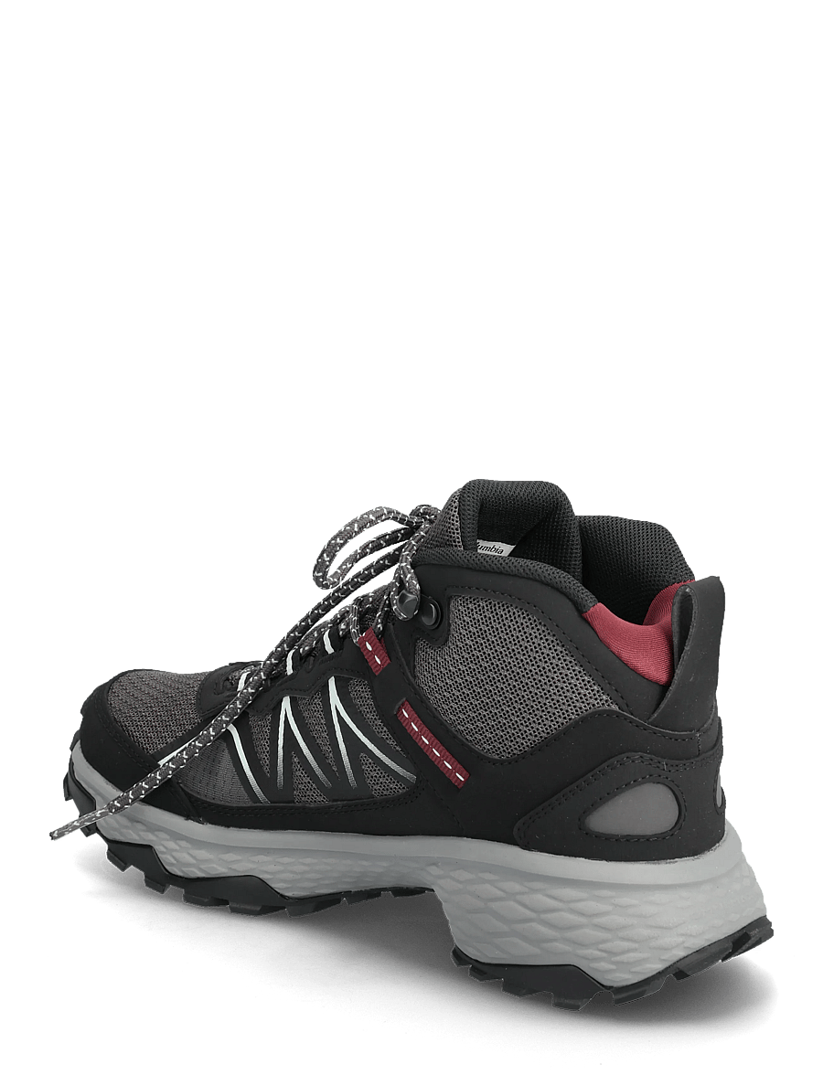 Columbia Sportswear - PEAKFREAK RUSH MID OUTDRY - vandringsskor - dark grey, deep madeira - 2