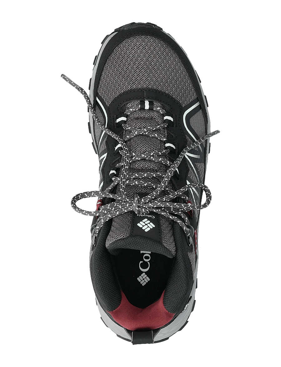 Columbia Sportswear - PEAKFREAK RUSH MID OUTDRY - vandringsskor - dark grey, deep madeira - 3