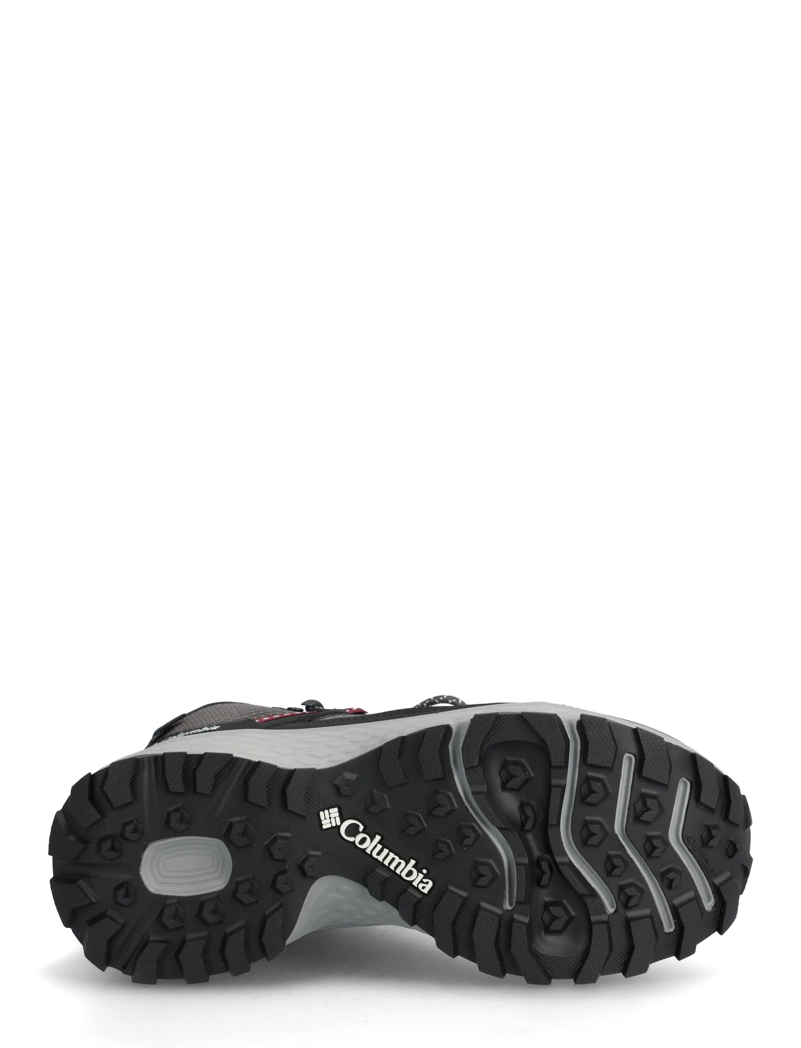 Columbia Sportswear - PEAKFREAK RUSH MID OUTDRY - vandringsskor - dark grey, deep madeira - 4