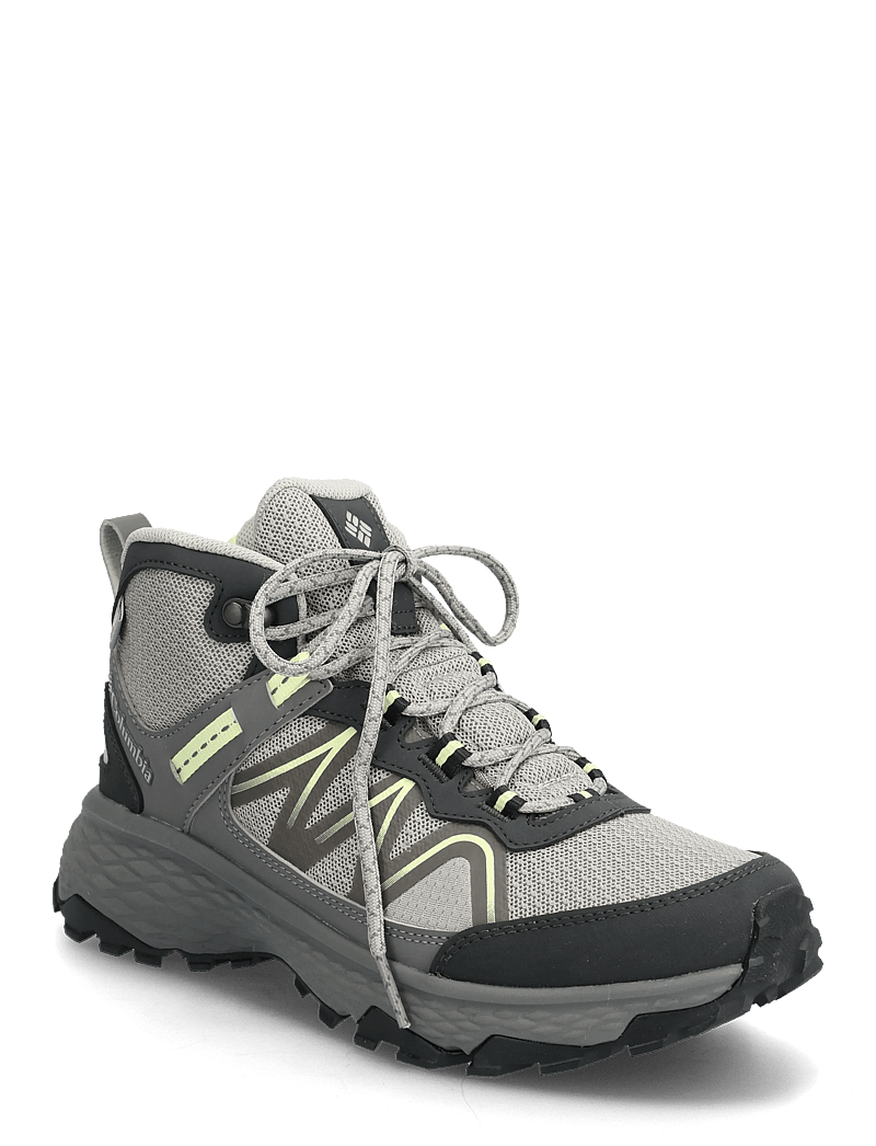 Columbia Sportswear - PEAKFREAK RUSH MID OUTDRY - vandringsskor - shark, citron haze - 0