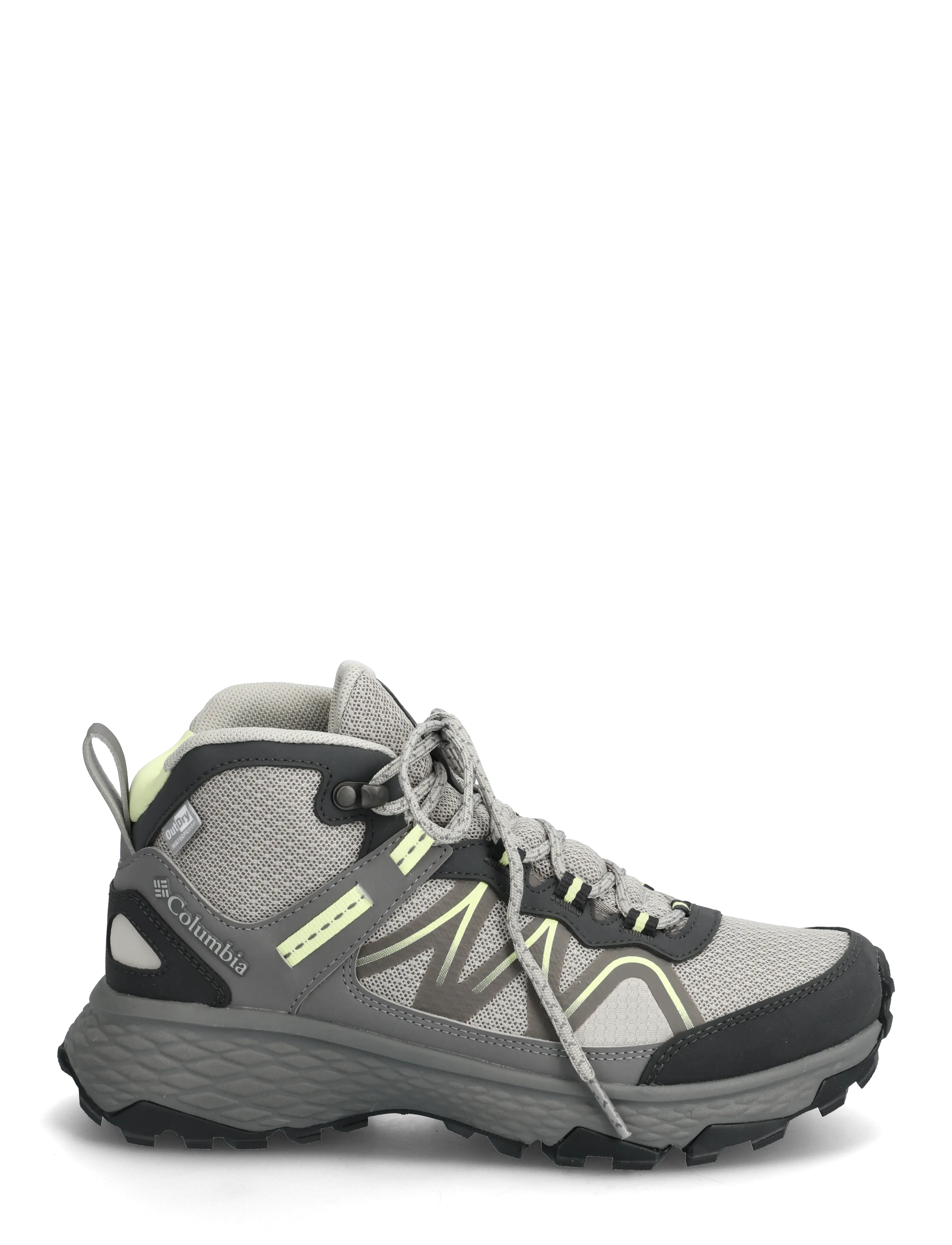 Columbia Sportswear - PEAKFREAK RUSH MID OUTDRY - wanderschuhe - shark, citron haze - 1