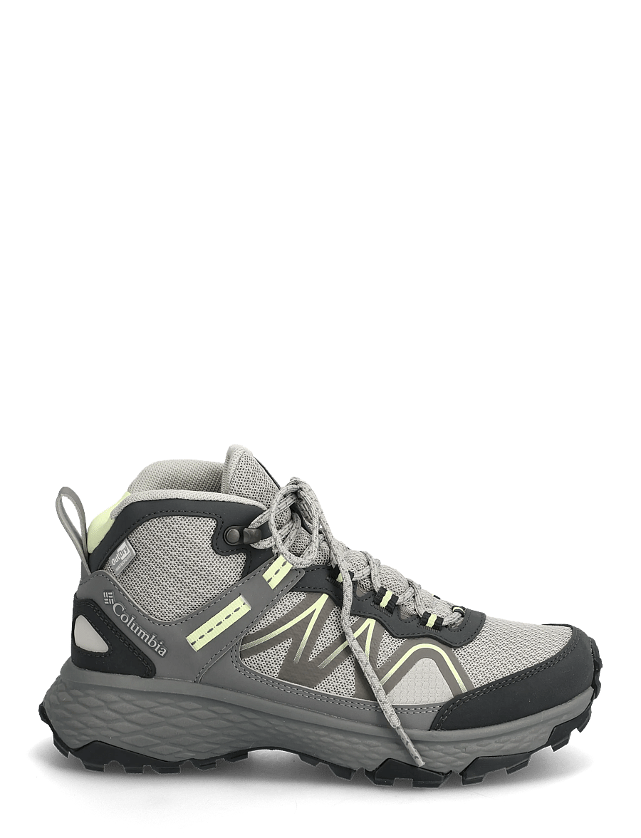 Columbia Sportswear - PEAKFREAK RUSH MID OUTDRY - wanderschuhe - shark, citron haze - 1