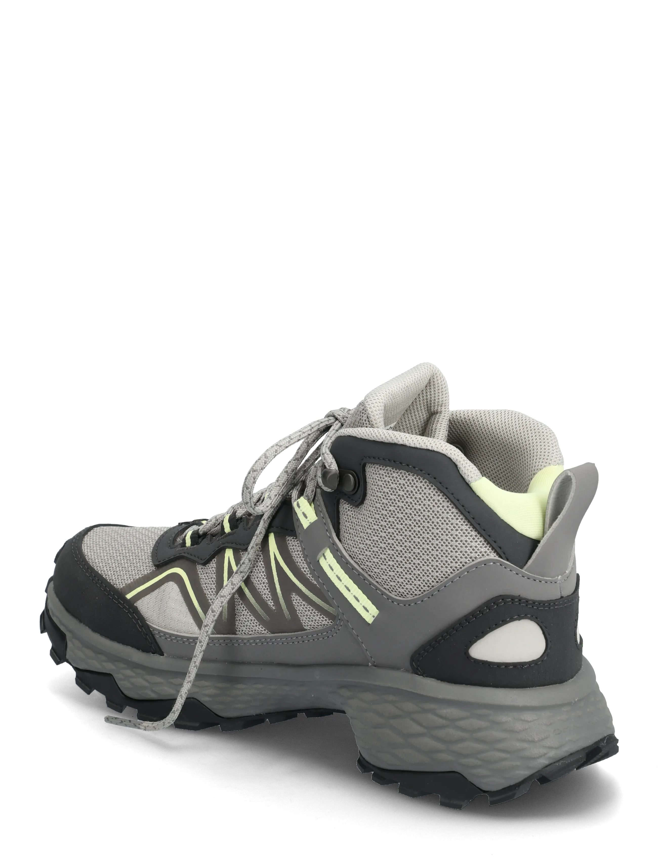 Columbia Sportswear - PEAKFREAK RUSH MID OUTDRY - wanderschuhe - shark, citron haze - 2