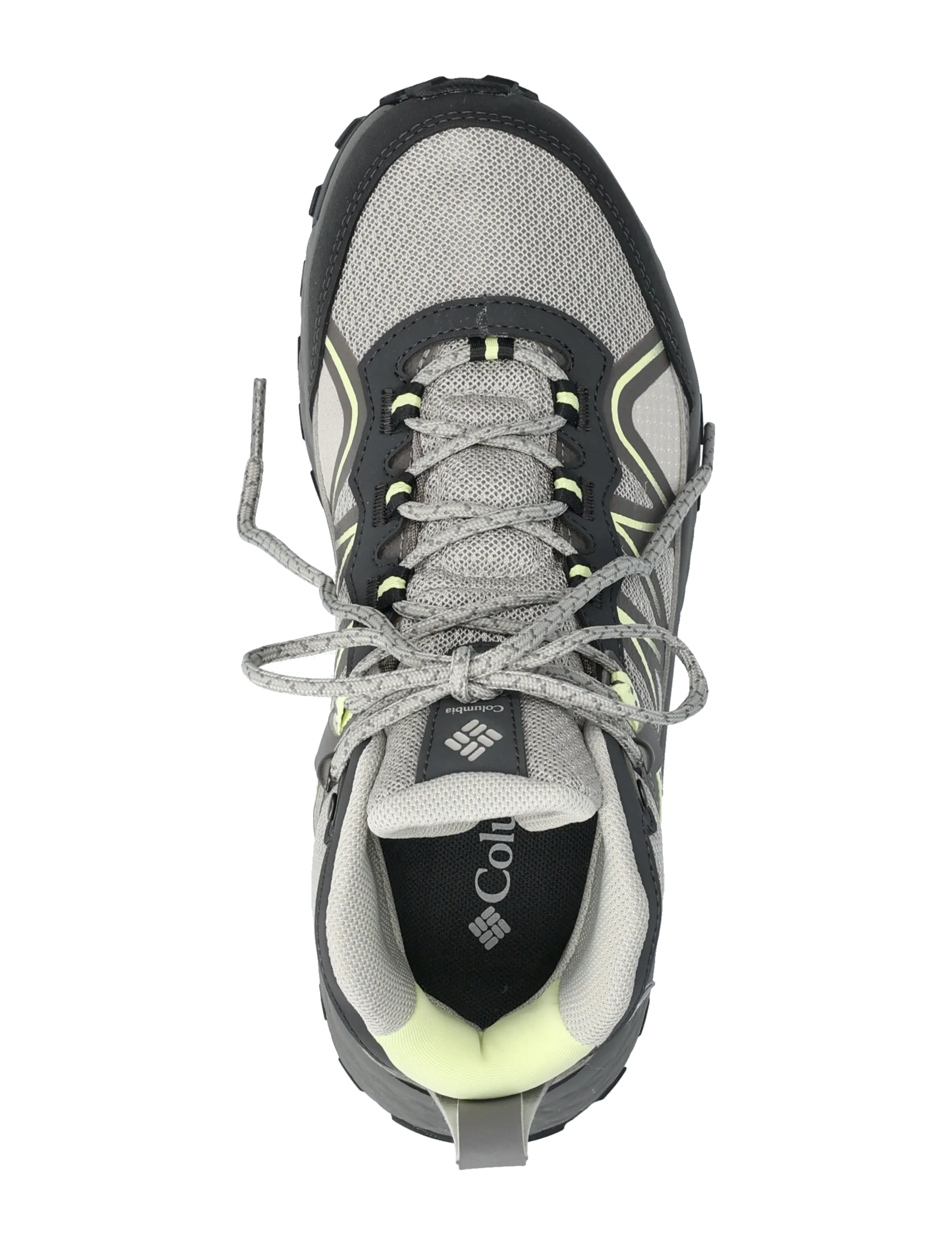 Columbia Sportswear - PEAKFREAK RUSH MID OUTDRY - wanderschuhe - shark, citron haze - 3