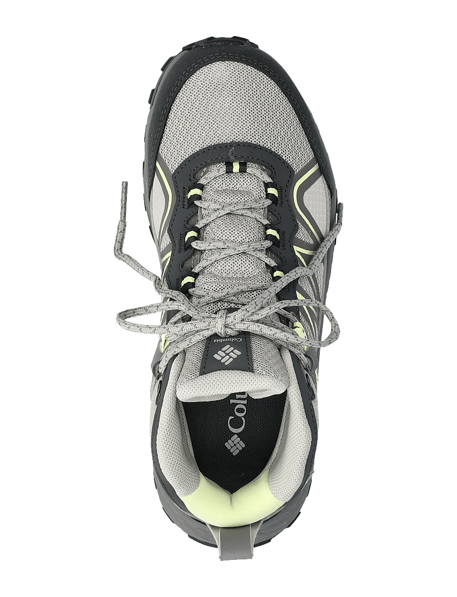 Columbia Sportswear - PEAKFREAK RUSH MID OUTDRY - wanderschuhe - shark, citron haze - 3