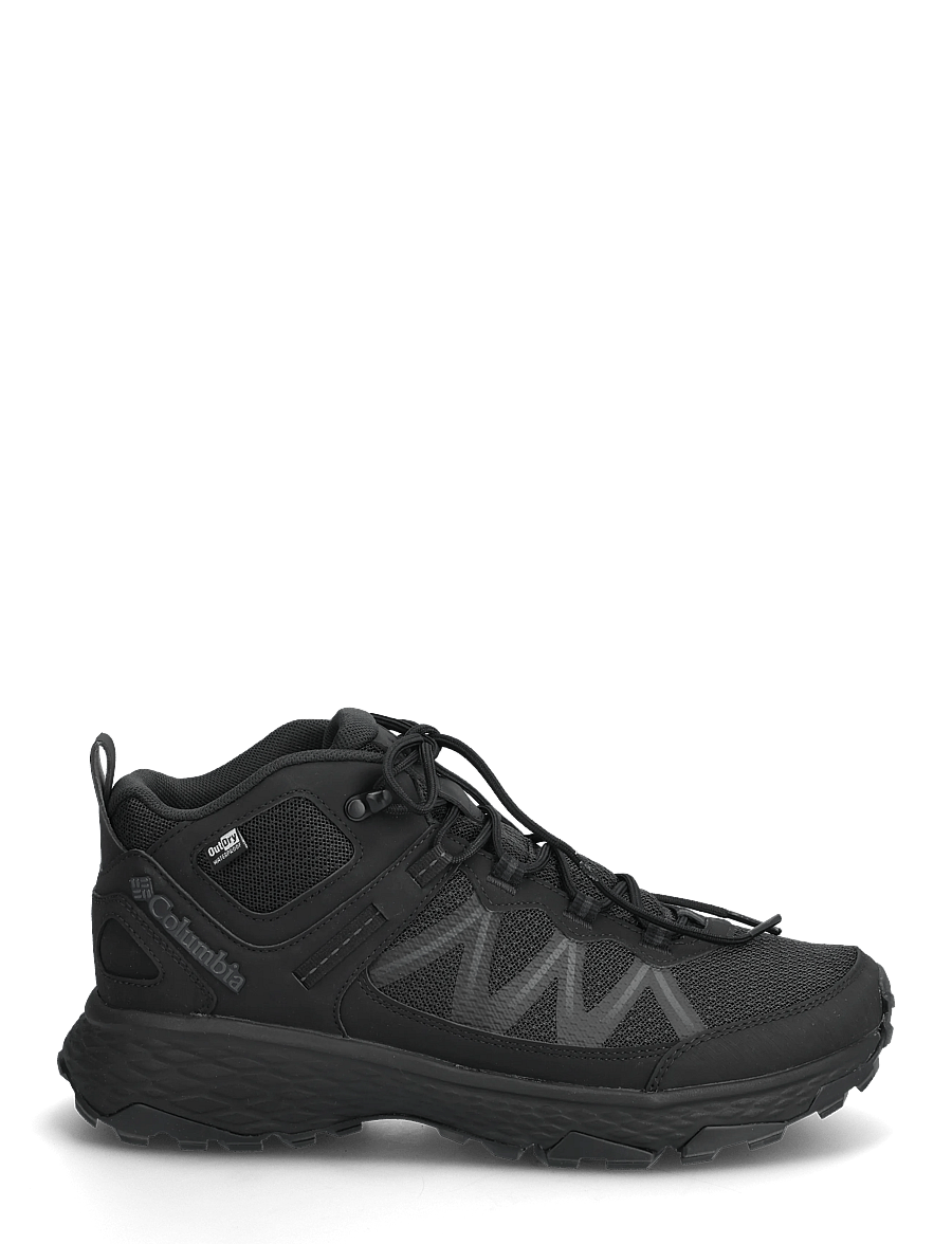 Columbia Sportswear - PEAKFREAK RUSH MID OUTDRY - wanderschuhe - black, shark - 1