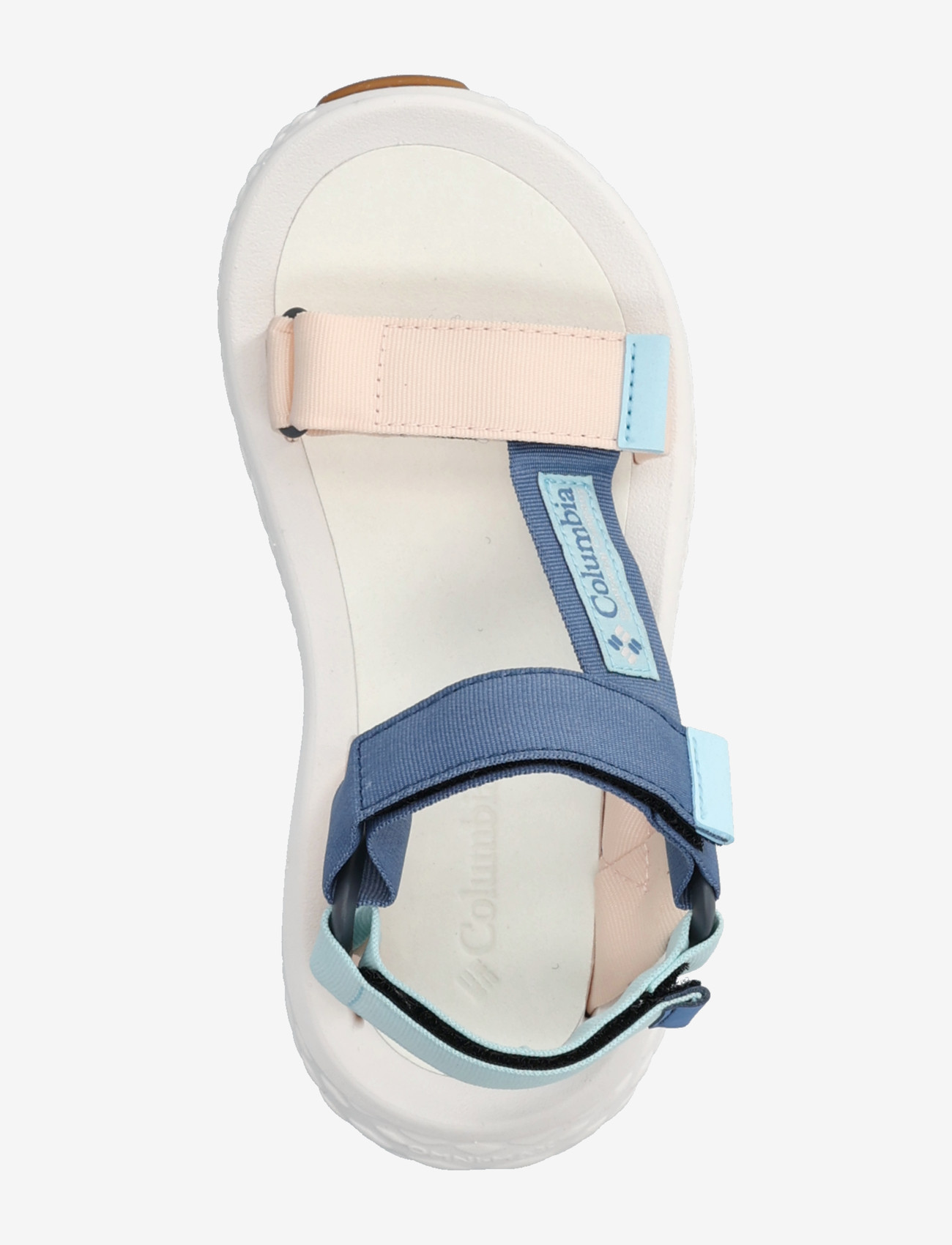 Columbia Sportswear - KONOS GLOBETROT - sandales décontractées - blue dusk, peach quartz - 3