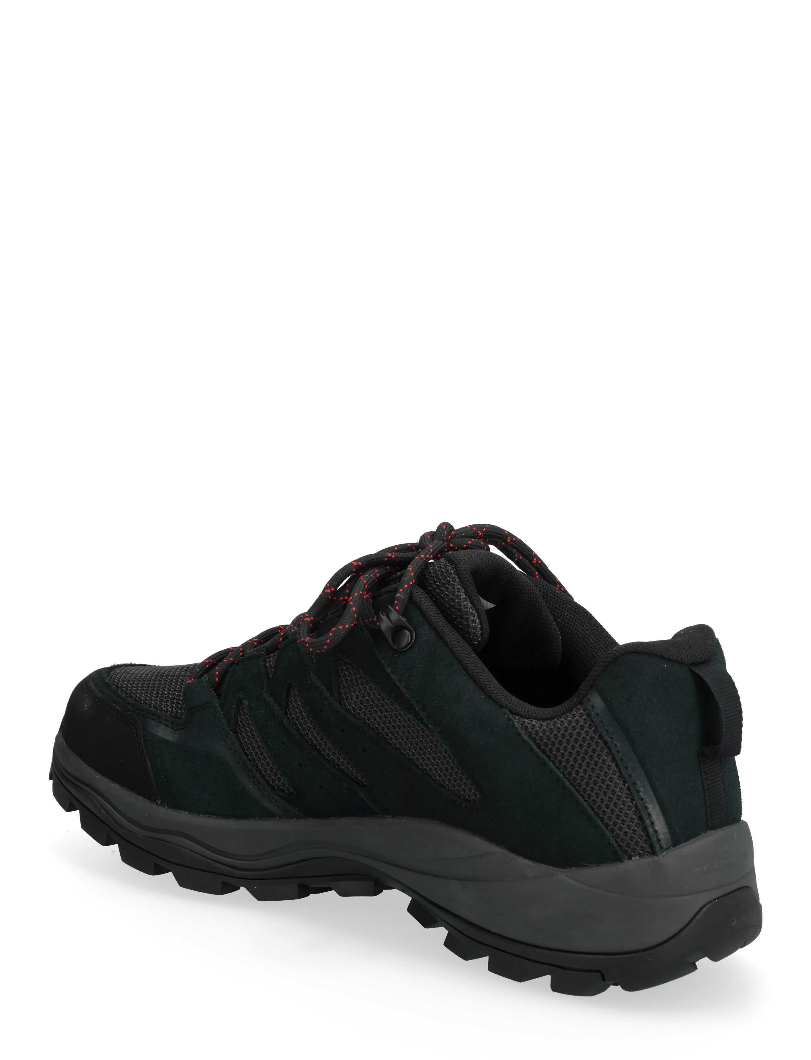 Columbia Sportswear - REDMOND IV LOW WATERPROOF - gönguskór - black, mountain red - 2