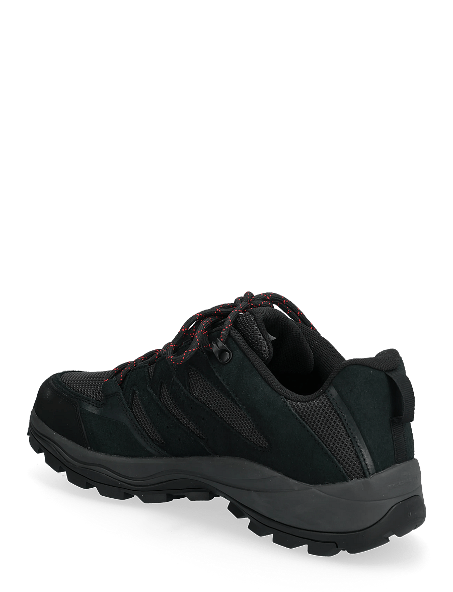 Columbia Sportswear - REDMOND IV LOW WATERPROOF - gönguskór - black, mountain red - 2