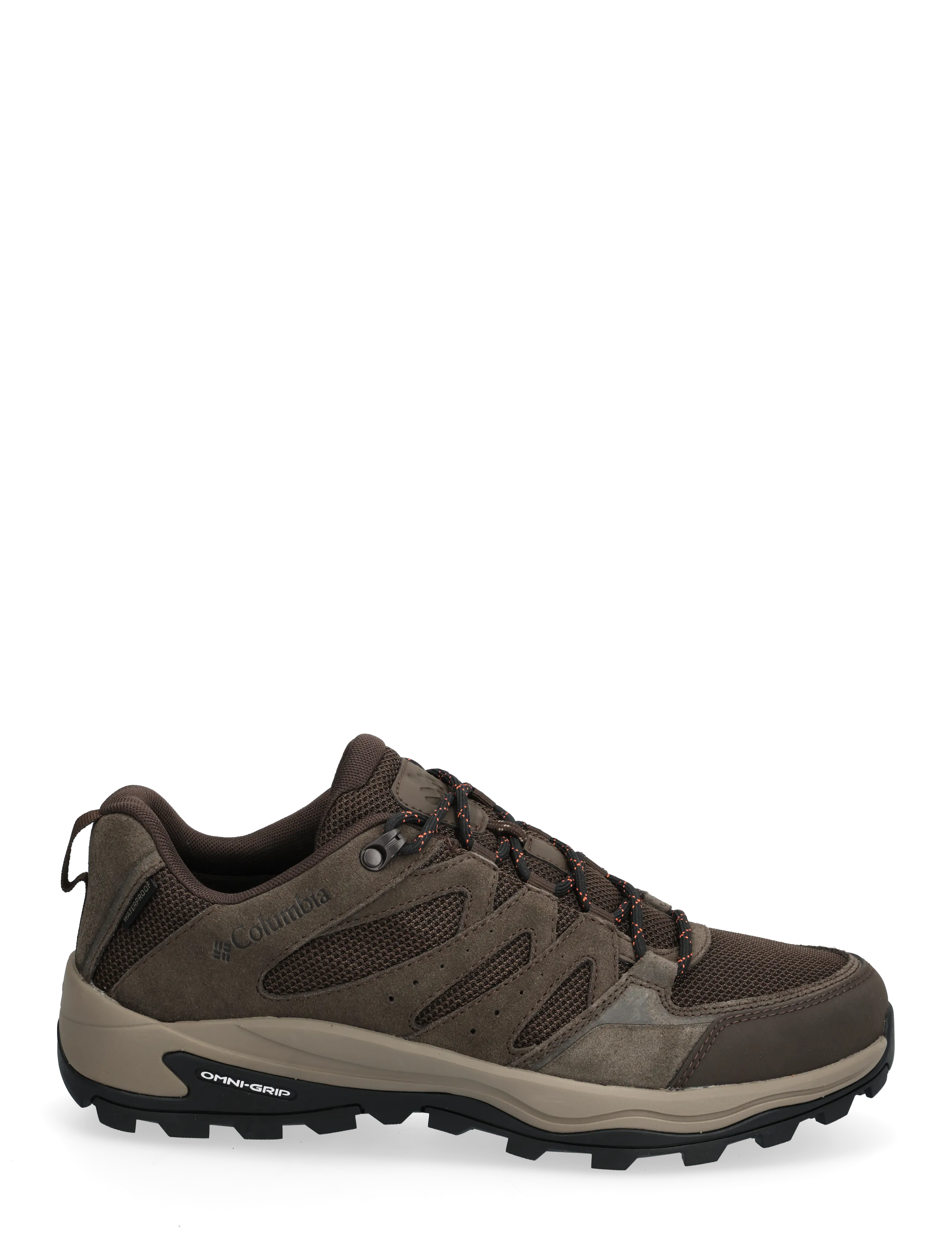 Columbia Sportswear - REDMOND IV LOW WATERPROOF - vandresko - cordovan, tangy orange - 1