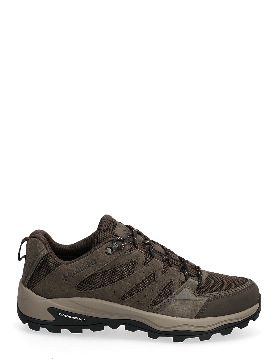 Columbia Sportswear - REDMOND IV LOW WATERPROOF - wanderschuhe - cordovan, tangy orange - 1