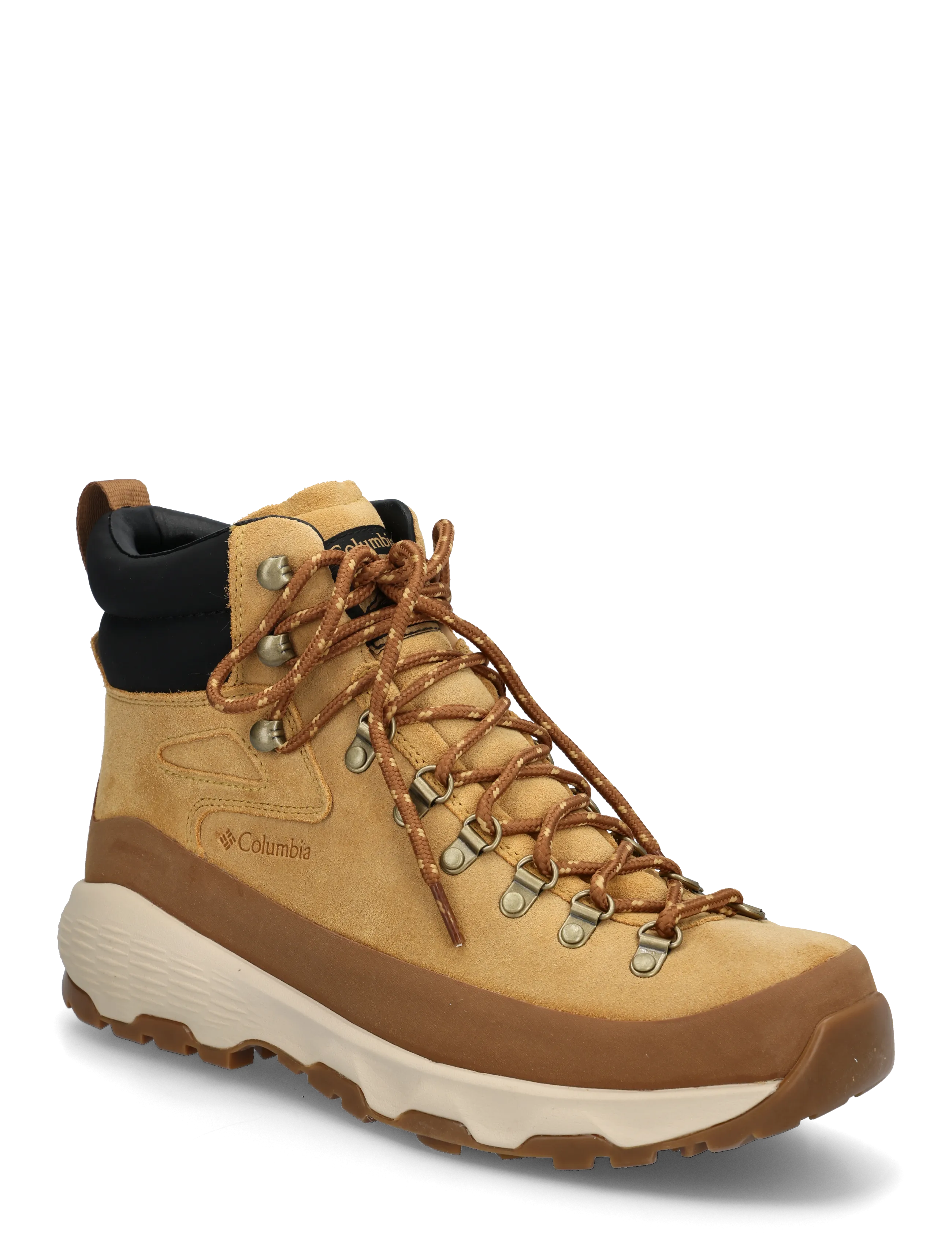 Columbia Sportswear NEWTON ALPINE PT - Shoes - CURRY, BLACK / brown